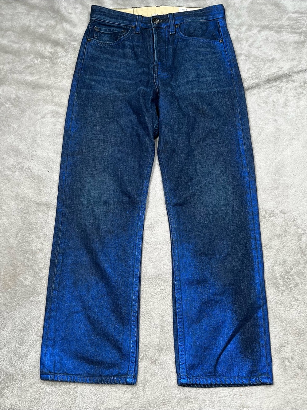 Rag & Bone Maya High Rise Ankle Jeans Womens 28x27 Straight Leg Lapis Lazu Denim